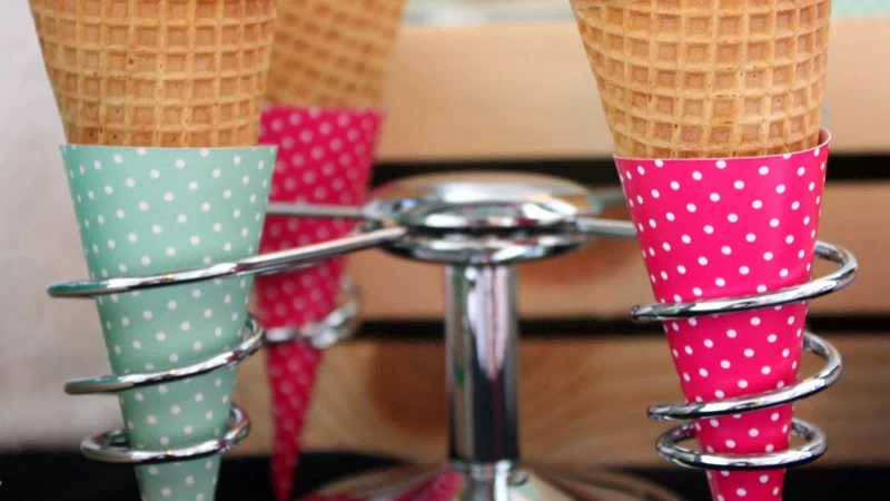 Ice cream cone sleeves with printing 4 Ice cream cone sleeves with printing 4