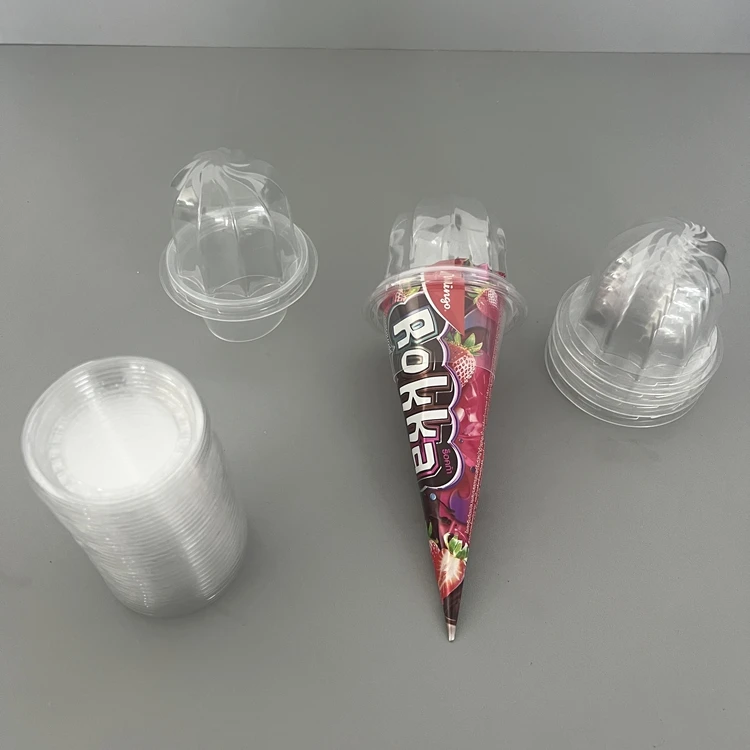 আইসক্রিম শঙ্কু জন্য lids
